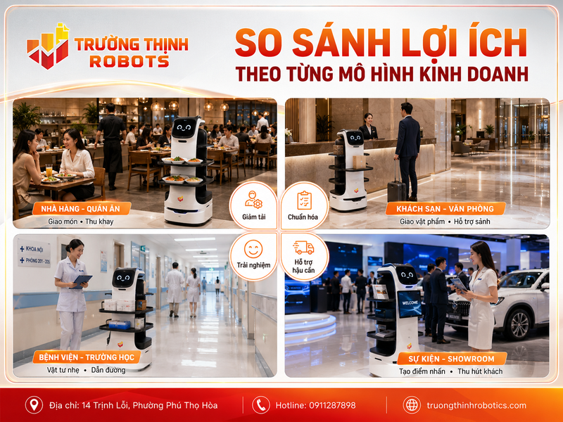 So sánh lợi ích theo từng mô hình kinh doanh