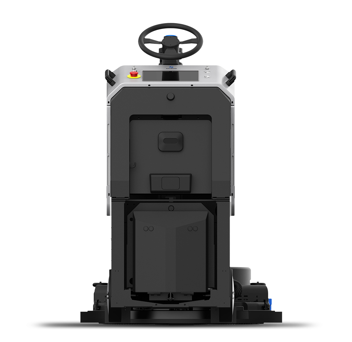 Robot chà sàn Gausium Scrubber 75P cho hầm xe 3.000 m²/giờ