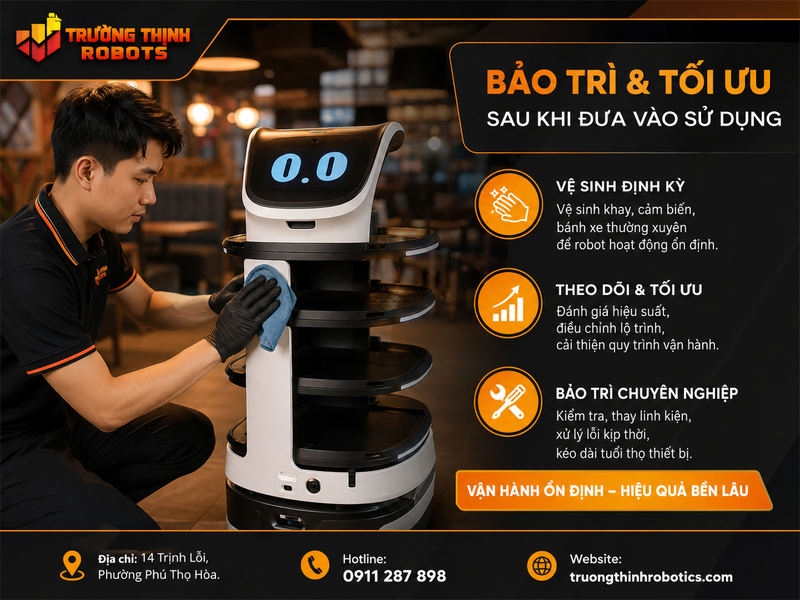 Bảo trì và tối ưu sau khi đưa vào sử dụng