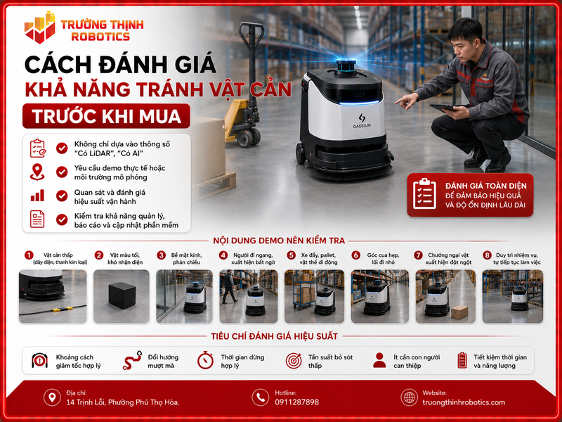 Cách đánh giá khả năng tránh vật cản trước khi mua