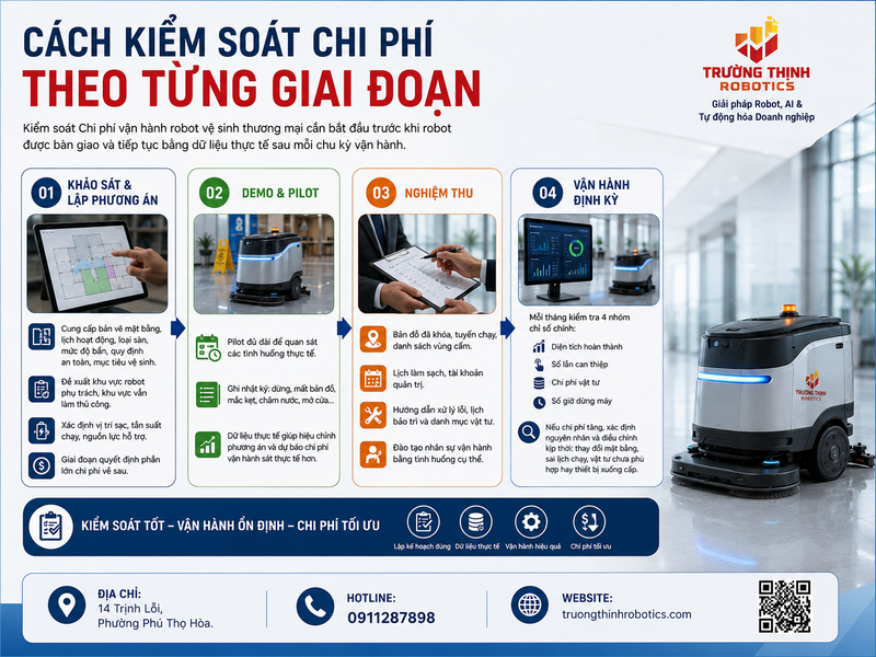 Cách kiểm soát chi phí theo từng giai đoạn