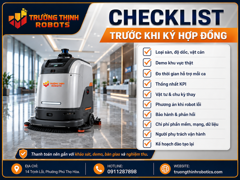 Checklist trước khi ký hợp đồng