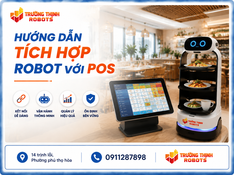 Hướng dẫn tích hợp robot với POS chi tiết từ A đến Z