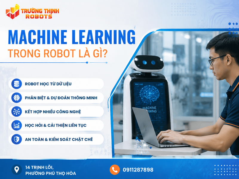 Machine Learning trong robot là gì?