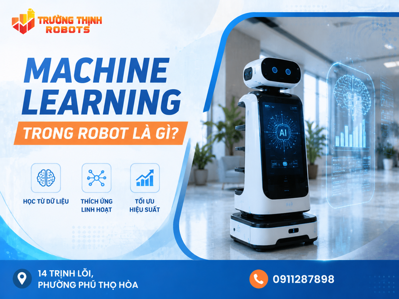 Machine Learning trong robot là gì