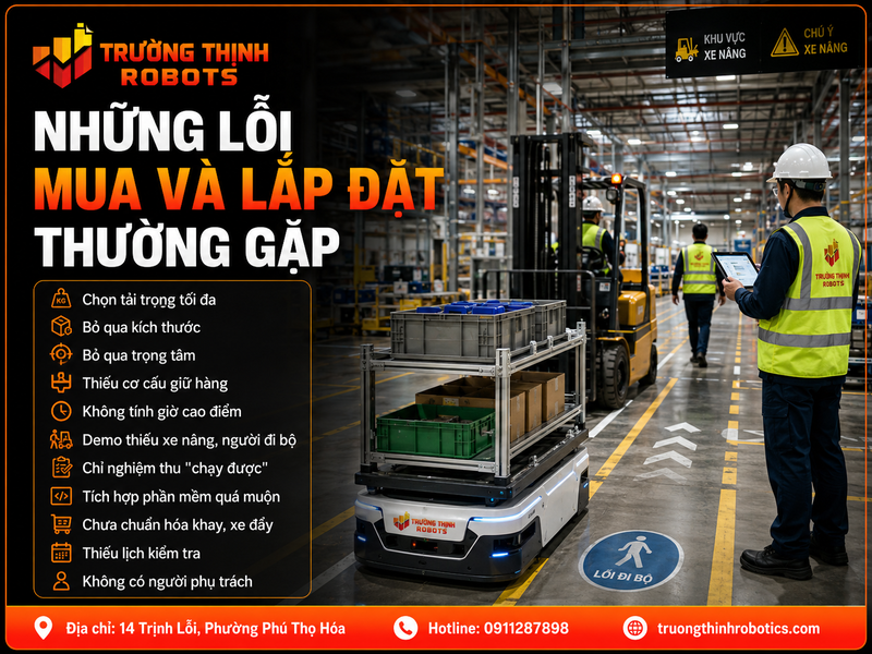 Những lỗi mua và lắp đặt thường gặp