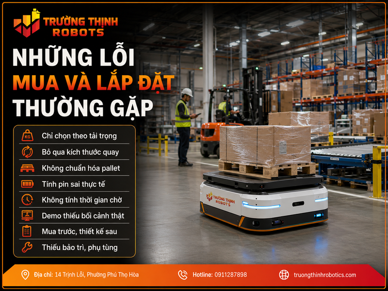 Những lỗi mua và lắp đặt thường gặp