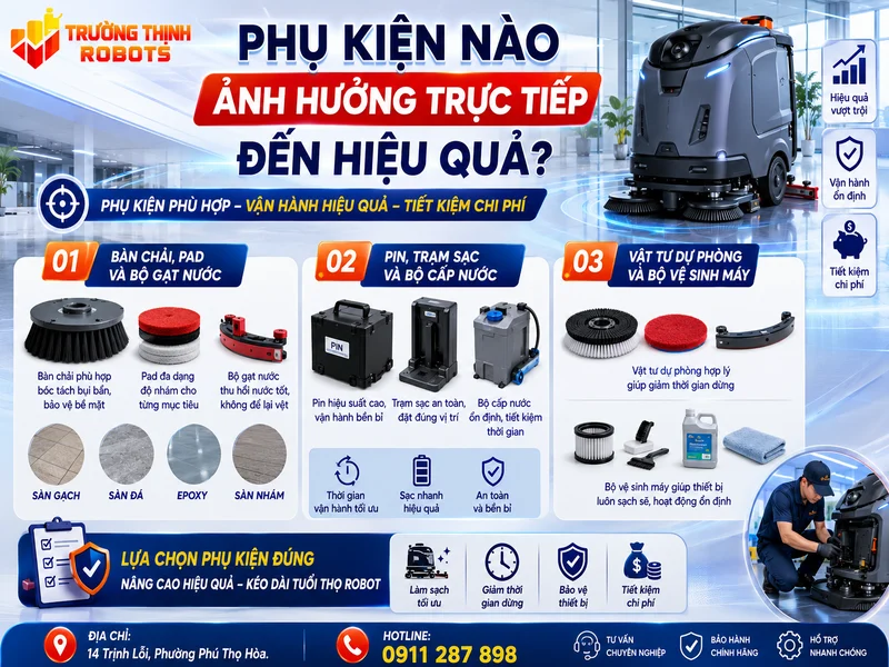 Phụ kiện nào ảnh hưởng trực tiếp đến hiệu quả?
