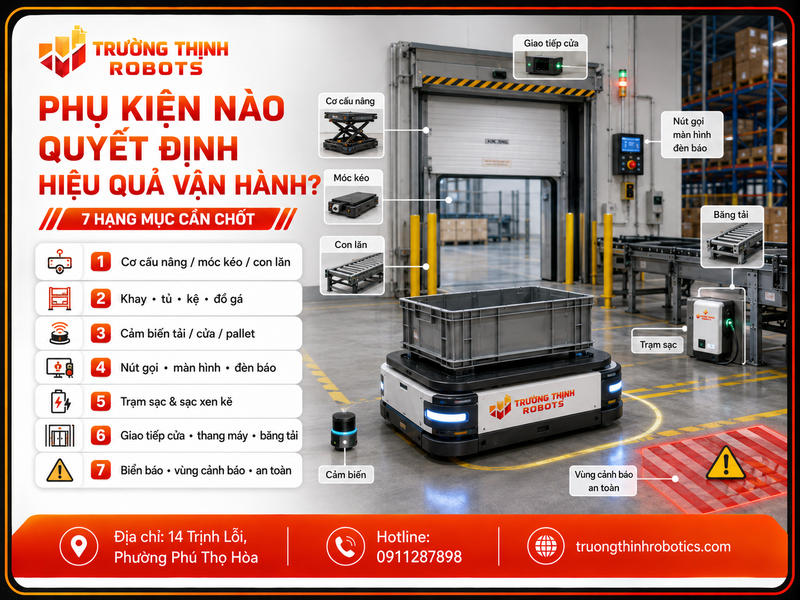 Phụ kiện nào quyết định hiệu quả vận hành?