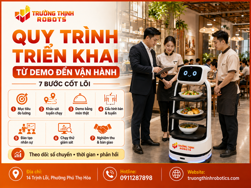 Quy trình triển khai từ demo đến vận hành chính thức