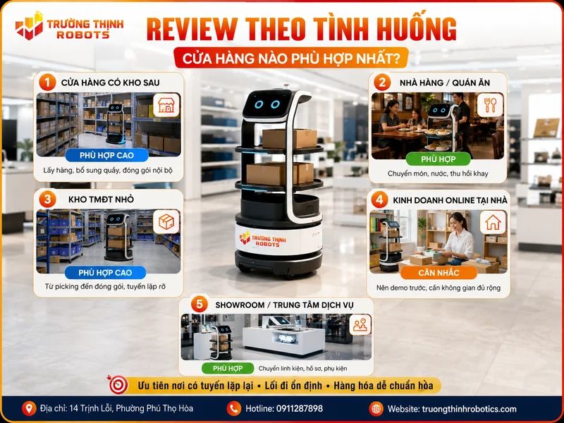 Review theo tình huống: cửa hàng nào phù hợp nhất?