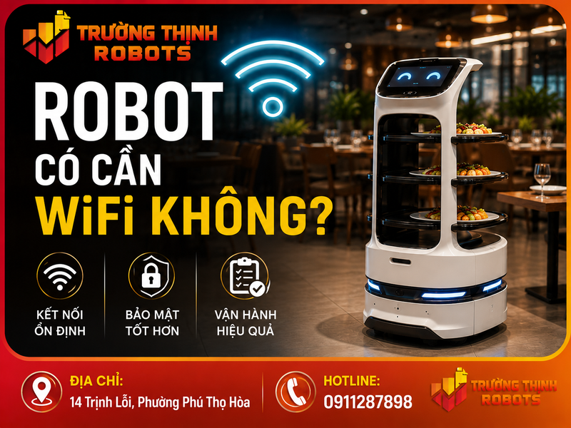 Robot có cần WiFi không?