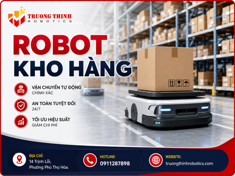 Robot giao hàng kho vận: 9 lỗi mua và lắp cần tránh