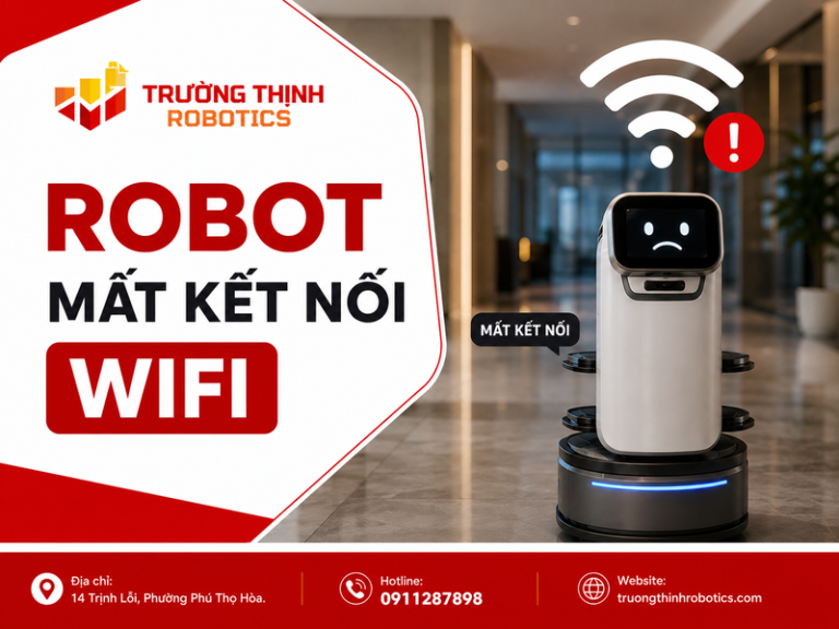 Robot mất kết nối WiFi: Hướng dẫn 9 bước xử lý hiệu quả