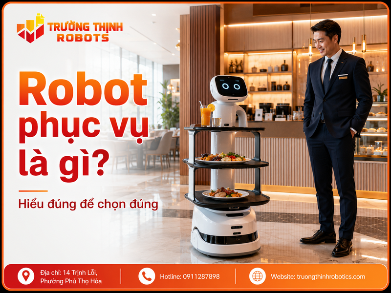 robot phục vụ là gì