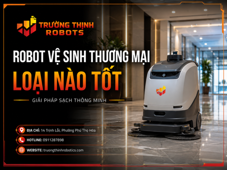 Robot vệ sinh thương mại loại nào tốt: 7 tiêu chí chọn đúng cho gia đình và.