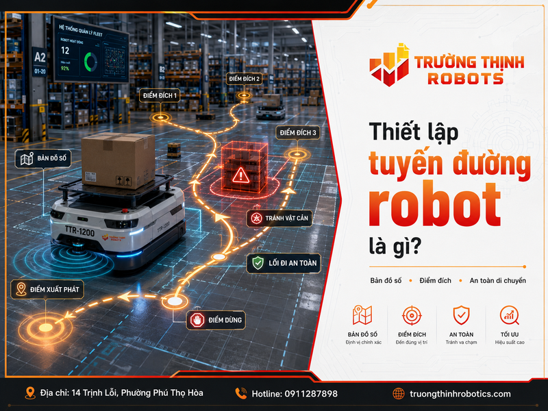 Thiết lập tuyến đường robot là gì?