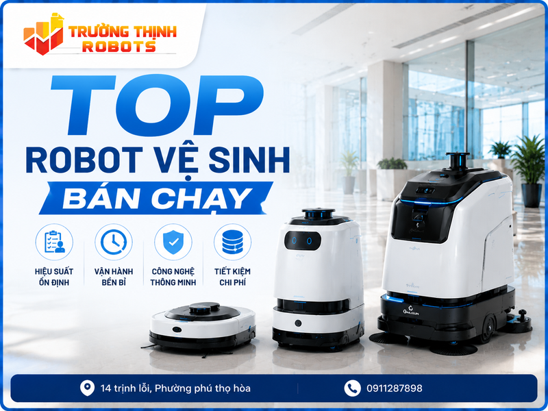 Top robot vệ sinh bán chạy