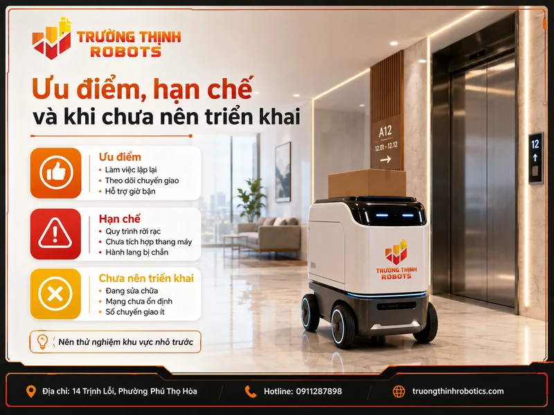 Ưu điểm, hạn chế và tình huống chưa nên triển khai