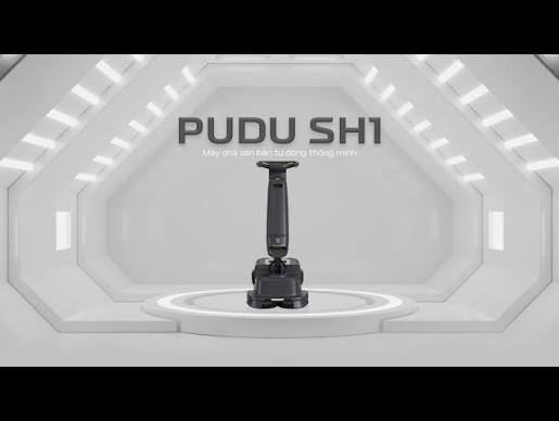 Máy chà sàn PUDU SH1 – Smart Upright Scrubber Dryer 27kg, 20.000Pa, 1.600m²/h