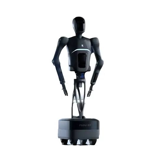 Robot bán hình người PUDU D7 – Semi-Humanoid Robot AI công nghiệp