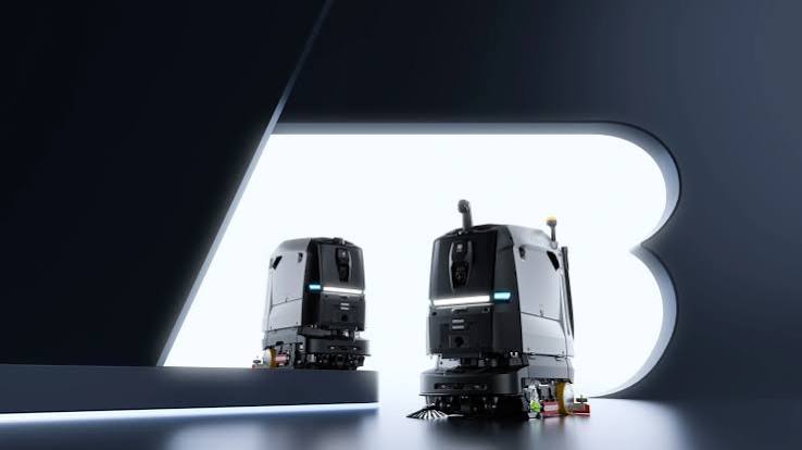 Robot chà sàn PUDU BG1 90Ah – Robot vệ sinh sàn tự động