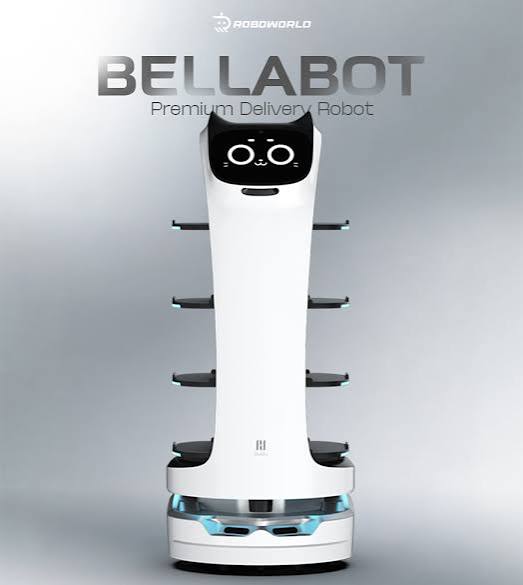 Robot giao đồ ăn PUDU BellaBot 40kg – Robot phục vụ thông minh