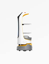 Robot giao hàng PUDU KettyBot Pro – Robot phục vụ và quảng cáo 18.5 inch