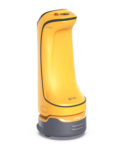 Robot giao hàng PUDU KettyBot Pro – Robot phục vụ và quảng cáo 18.5 inch