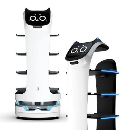 Robot phục vụ PUDU BellaBot Pro – Robot giao đồ ăn AI 40kg