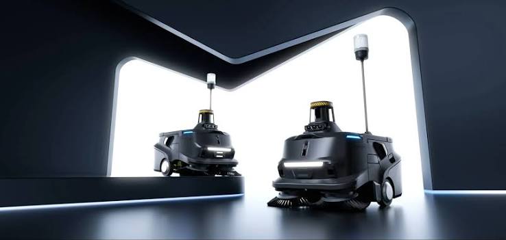 Robot quét rác PUDU MT1 – AI Powered Robotic Sweeper 35L