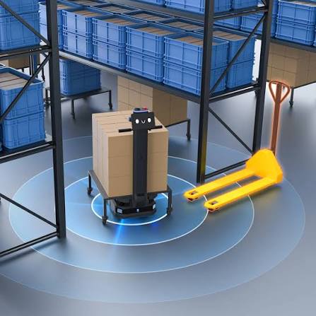 Robot vận chuyển công nghiệp PUDU T600 600kg | AMR tải trọng nặng