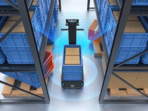 Robot vận chuyển công nghiệp PUDU T150 | AMR 150kg