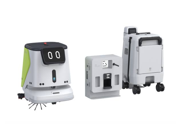 Robot vệ sinh PUDU CC1 – Robot làm sạch thương mại 4-in-1