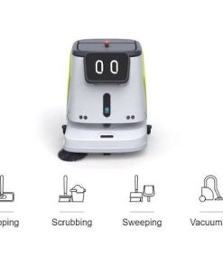 Robot vệ sinh PUDU CC1 – Robot làm sạch thương mại 4-in-1