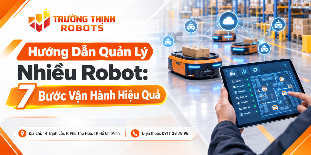 Hướng Dẫn Quản Lý Nhiều Robot: 7 Bước Vận Hành Hiệu Quả