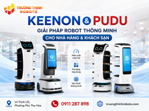 Keenon và Pudu: So sánh 7 điểm khác biệt quan trọng trước khi đầu tư