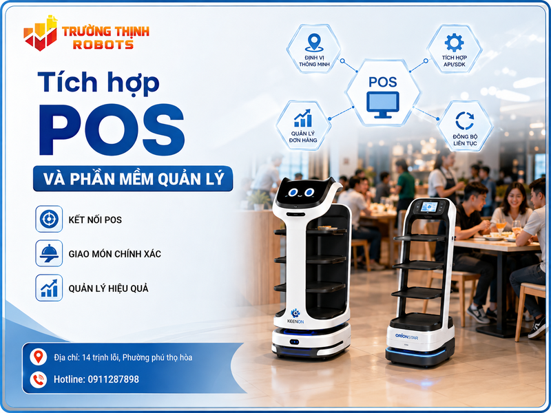 Tích hợp POS và phần mềm quản lý
