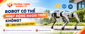 Robot có thể hoạt động ngoài trời không? Điều kiện và cách chọn