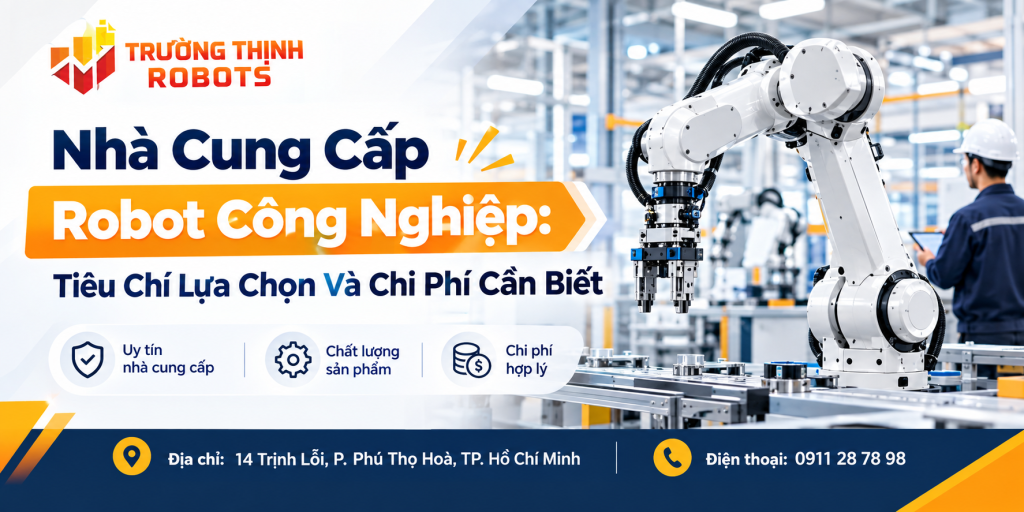 Nhà Cung Cấp Robot Công Nghiệp: Tiêu Chí Lựa Chọn Và Chi Phí Cần Biết