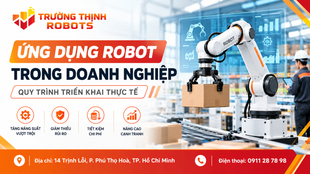 Ứng Dụng Robot Trong Doanh Nghiệp: Quy Trình Triển Khai Thực Tế
