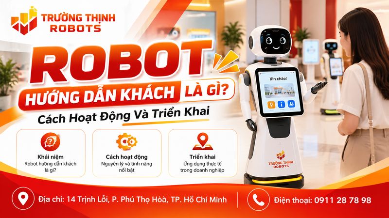 Robot Hướng Dẫn Khách Là Gì? Cách Hoạt Động Và Triển Khai