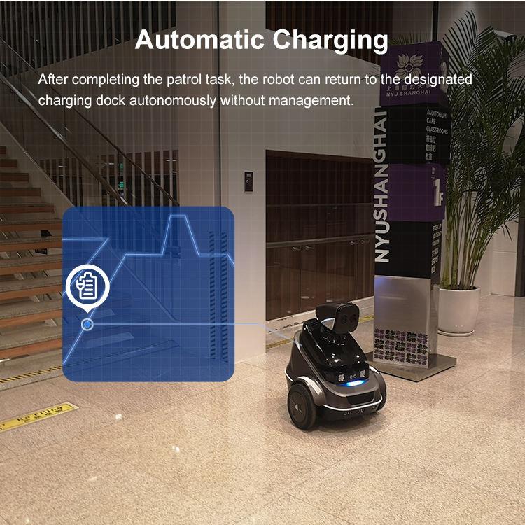 Robot an ninh tuần tra có thể phát hiện gì và cảnh báo được xử lý ra sao?